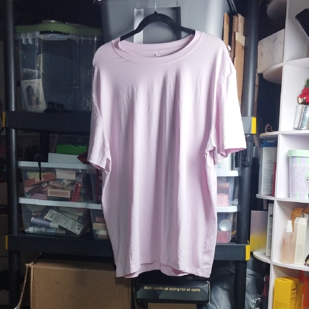 Elegant Light Pink Women's Blouse